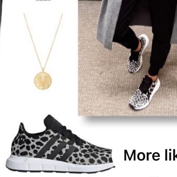 adidas Originals Shoes Adidas Originals Womens Swift Run Leopard Sneakers Poshmark